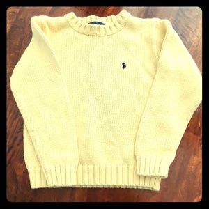 Yellow Polo Sweater